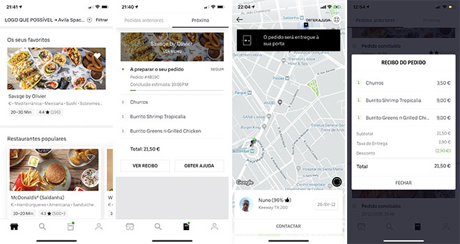 Savage Uber Eats App Pedido