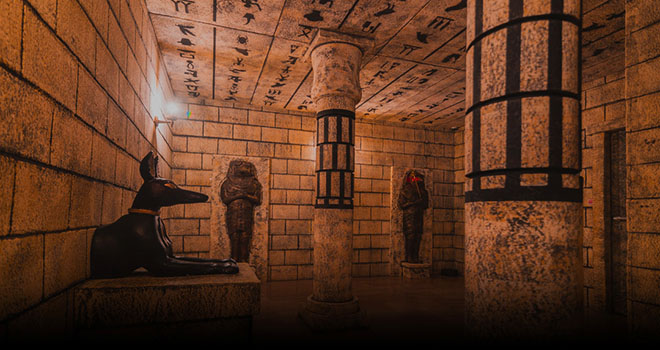 Tutankhamun's tomb - Game Over Porto