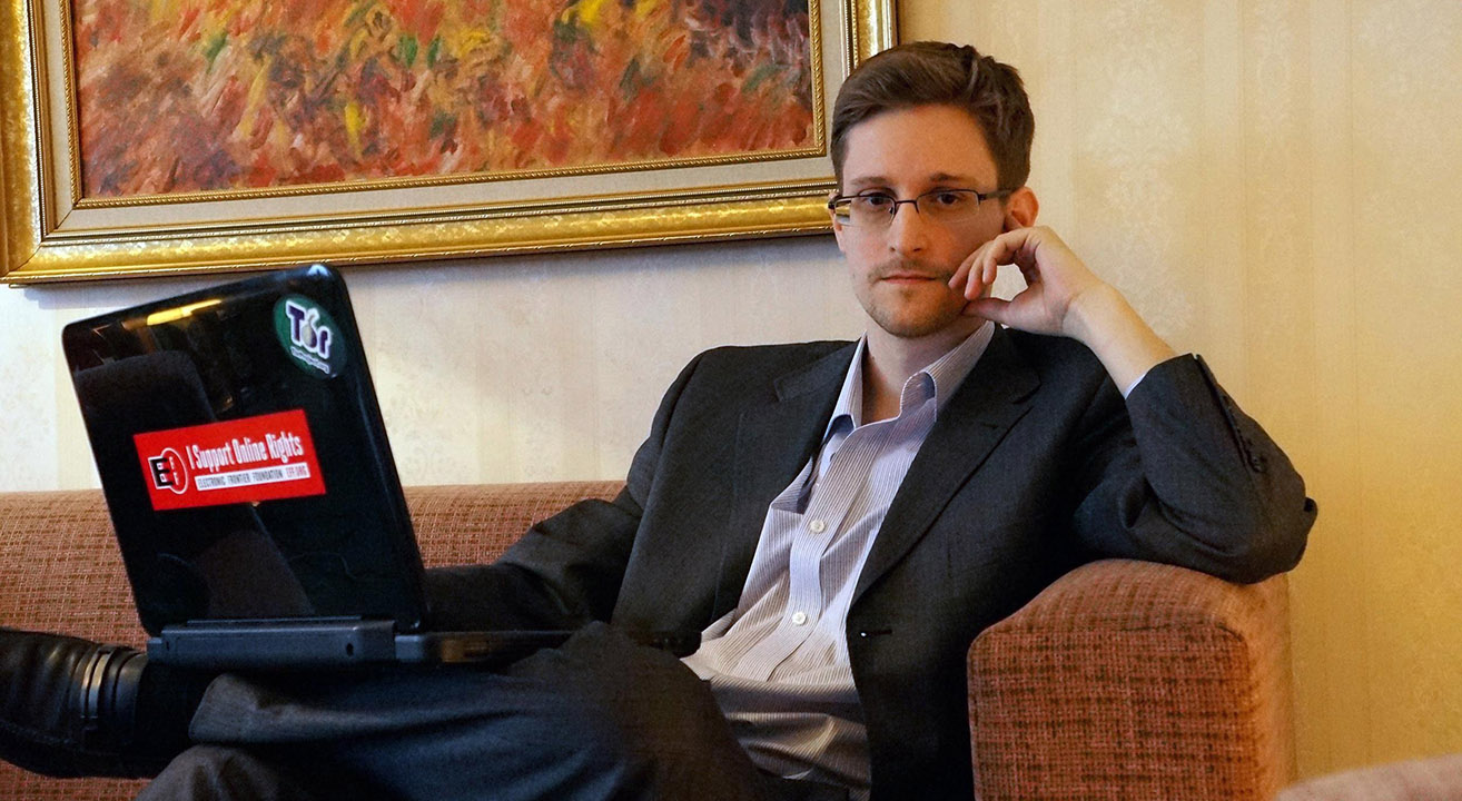 Edward Snowden WebSummit
