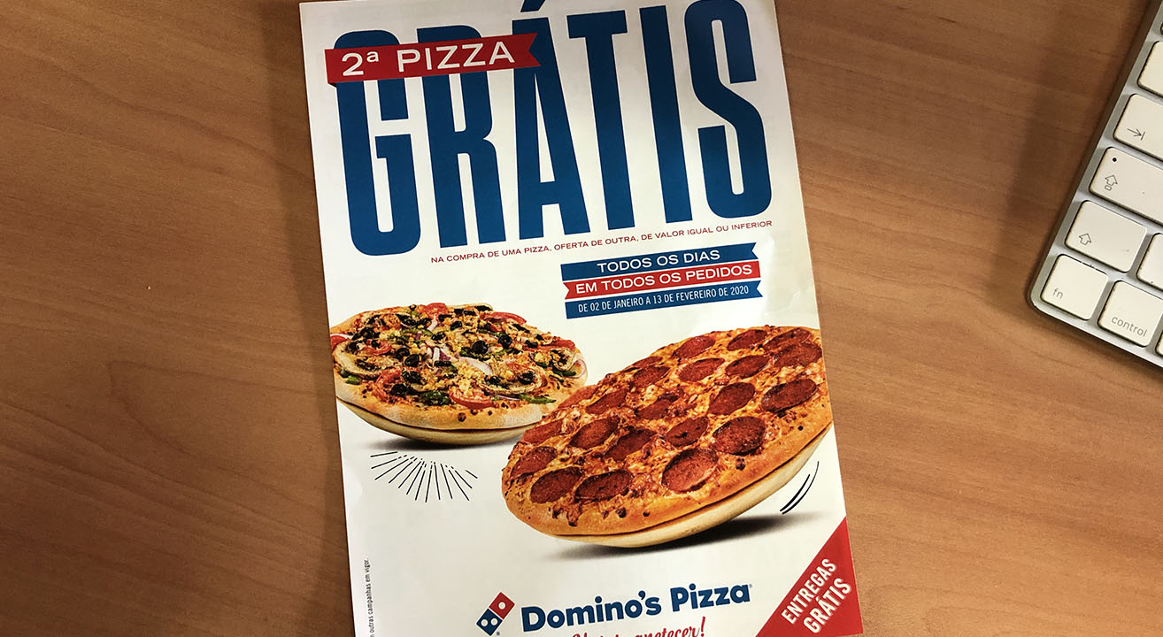 Domino's Pizza Grátis