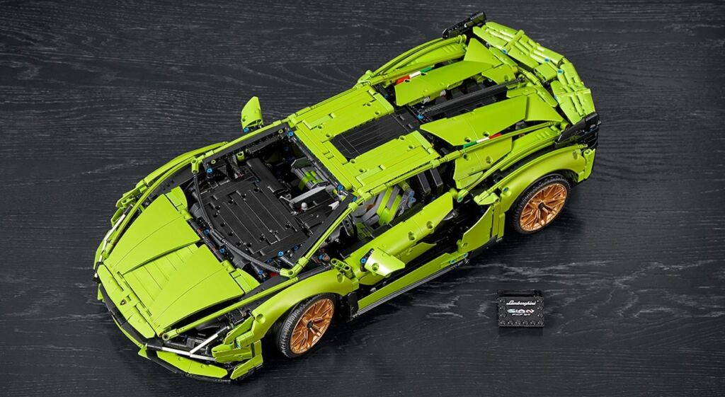 Garagem Lego Tem Mais Um Supercarro O Lamborghini Si N Fkp Tamb M Se Monta S Pe As