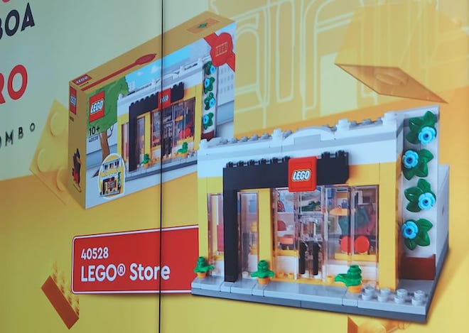 nuez Falange Santo Abriu hoje em Lisboa a primeira loja certificada da LEGO no País - é a  maior da Europa Ocidental