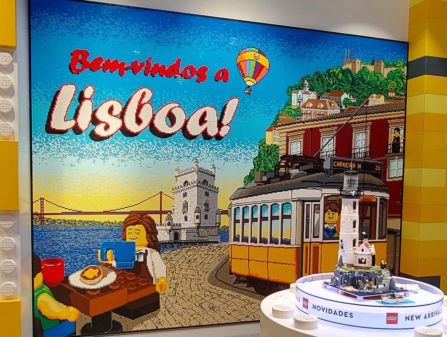 nuez Falange Santo Abriu hoje em Lisboa a primeira loja certificada da LEGO no País - é a  maior da Europa Ocidental