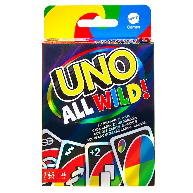 UNO ALL WILD - UNO SELVAGEM - NOVO JOGO UNO 