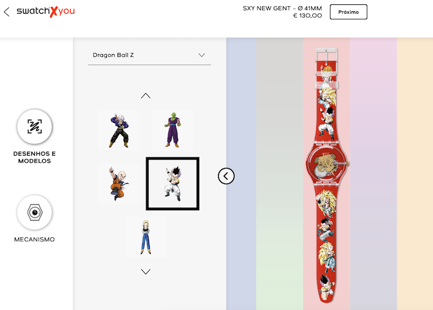 A nova coleção da Swatch é para todos os fãs do 'Dragon Ball Z