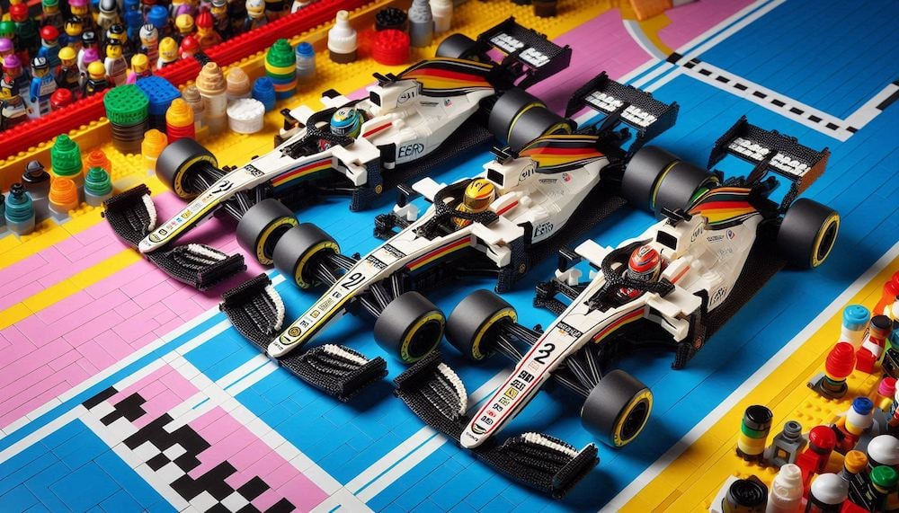 ©TRENDY Report / Imagem gerada por AI | LEGO F1