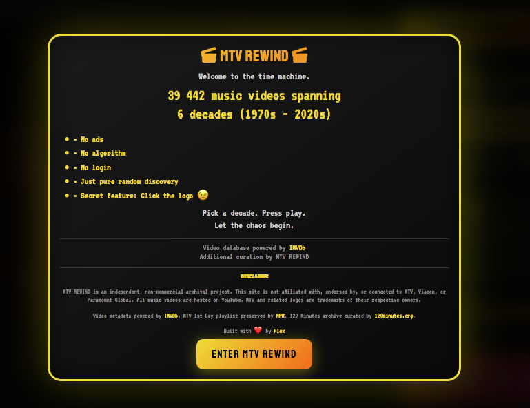 ©Flexasaurus Rex | MTV Rewind