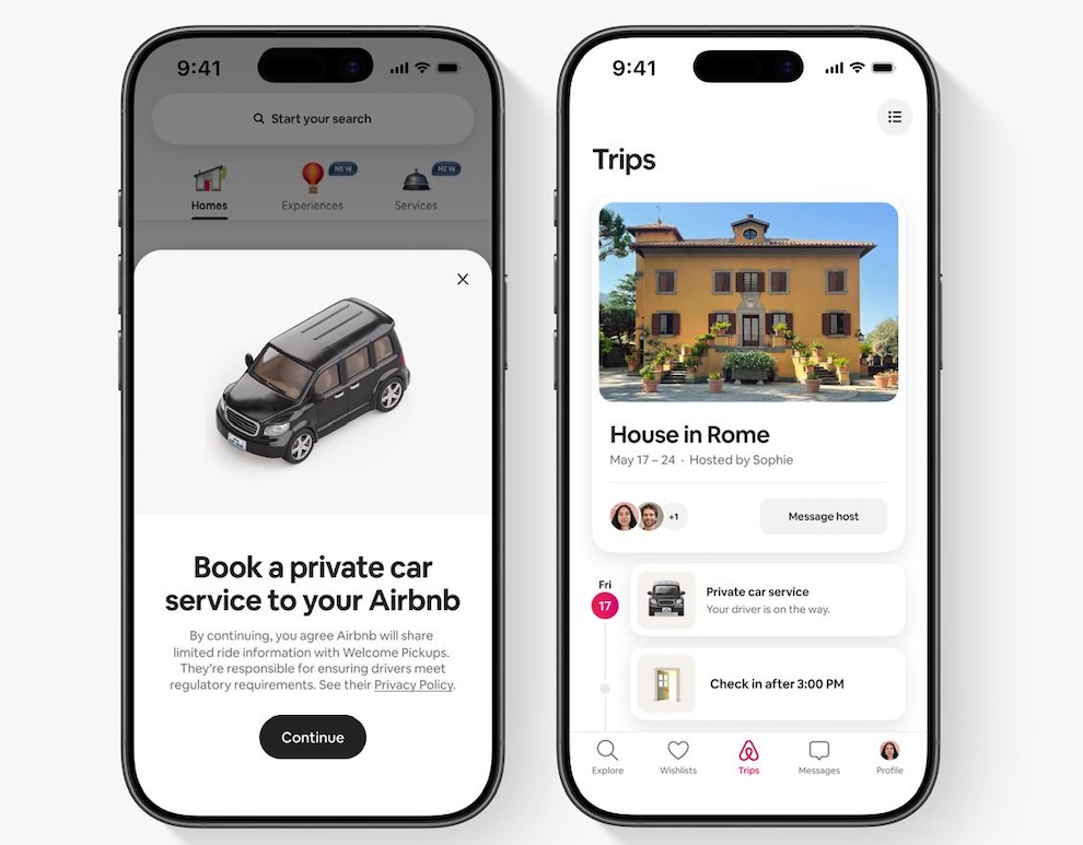 ©Airbnb | Welcome Pickups