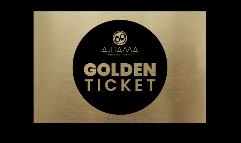 ©Ajitama | Golden Ticket