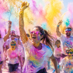©TRENDY Report / Imagem gerada por IA | Colour Run