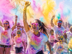 ©TRENDY Report / Imagem gerada por IA | Colour Run