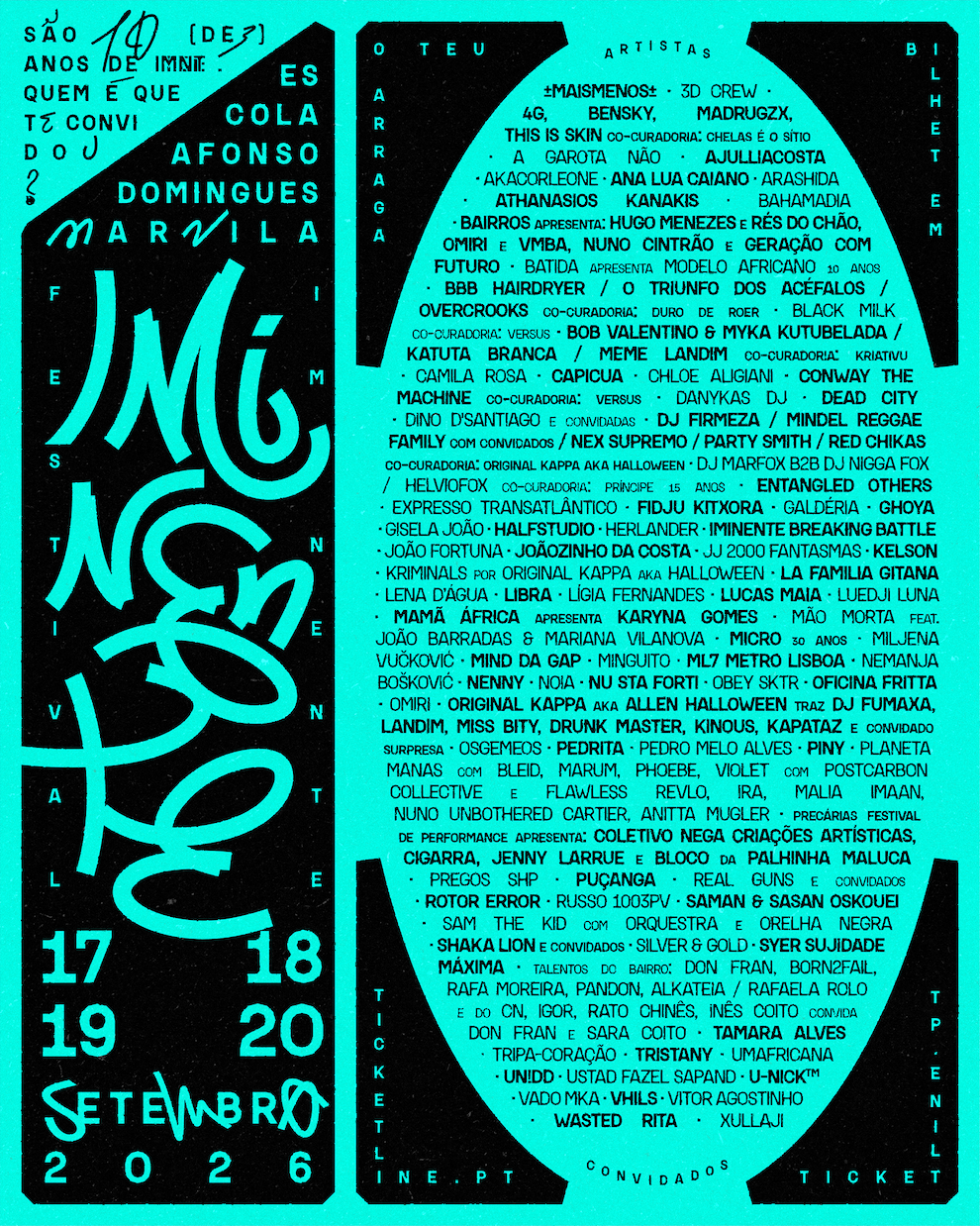©Iminente | Cartaz 2026