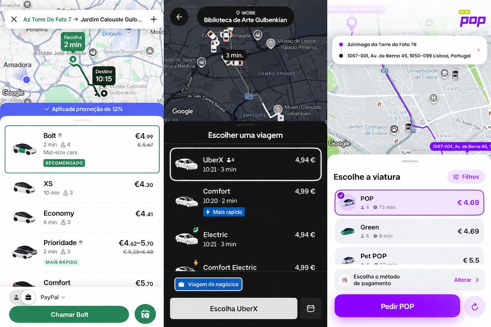 ©TRENDY Report | Apps Pop Uber Bolt